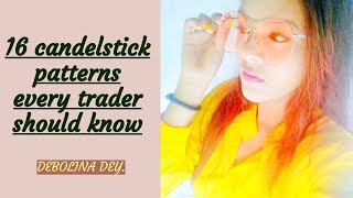 16 candlestick patterns every trader should know