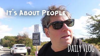 Talking About People - A Sunny Fall Day - Daily Vlog