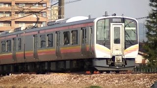 E129系B15編成 信越本線上り普通444M 新潟→長岡