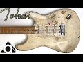 酷い塗装の国産ジャンクギターを復元しました。-I restored a Japanese-made guitar that had terrible paint.-