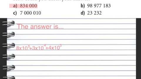 Grade 8 - Scientific Notation - Expanded form using powers of 10 - Created by Students