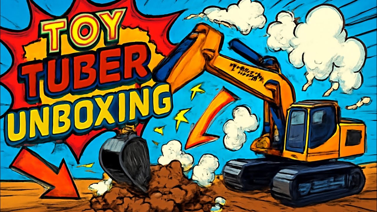 RC JCB Toy Unboxing: Real Digging Action! | Toy Tuber 