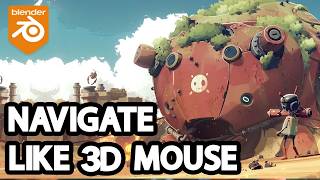 New Blender Addon For Fast Scene Navigation | Flow Navigation