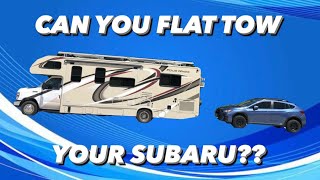 Can You Flat Tow Your Subaru?