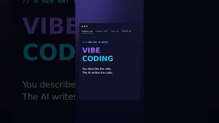 Vibe Coding Explained in 60 Seconds 🤖
