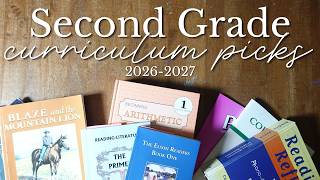 Second Grade Curriculum Picks! | Charlotte Mason Homeschool 2026-2027 Math, Language Arts, Phonics
