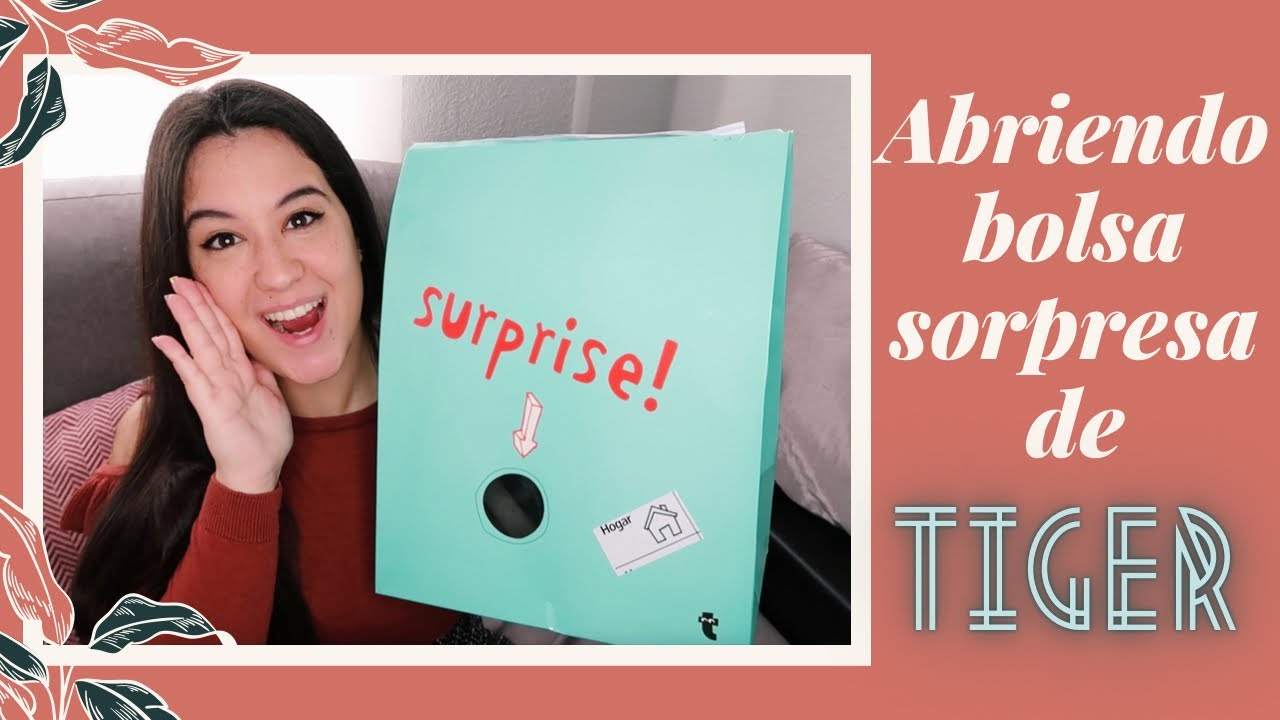 UNBOXING bolsas SORPRESA de TIGER😱// virales TIK TOK⚡️// HAUL flying tiger  - YouTube