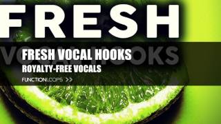 FRESH VOCAL HOOKS - Vocal Samples Pack | Female Acapella | Vocal Loops & Samples