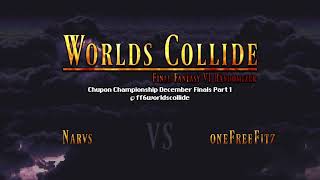 Chupon Championship Monthly Tournament December Race - Final Fantasy 6 Worlds Collide Randomizer