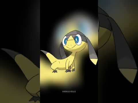 寶可夢圖鑑 #pokemon No.0694 傘電蜥エリキテル Helioptile #0694 #pokemongo #寶可夢 #shorts #神奇寶貝 #第六世代