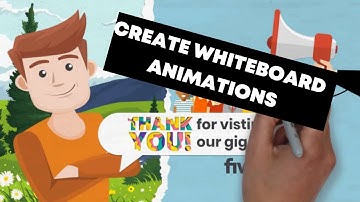 whiteboard animation - create a colorful whiteboard animation explainer video