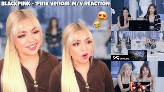 Reaction Blackpink - Pink Venom Mv Reaction