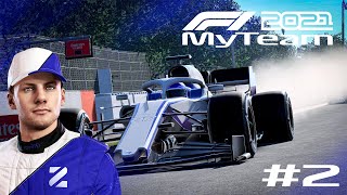 F1 2021 MyTeam Карьера - две безумные гонки за один стрим / #2 / Испания и Монако