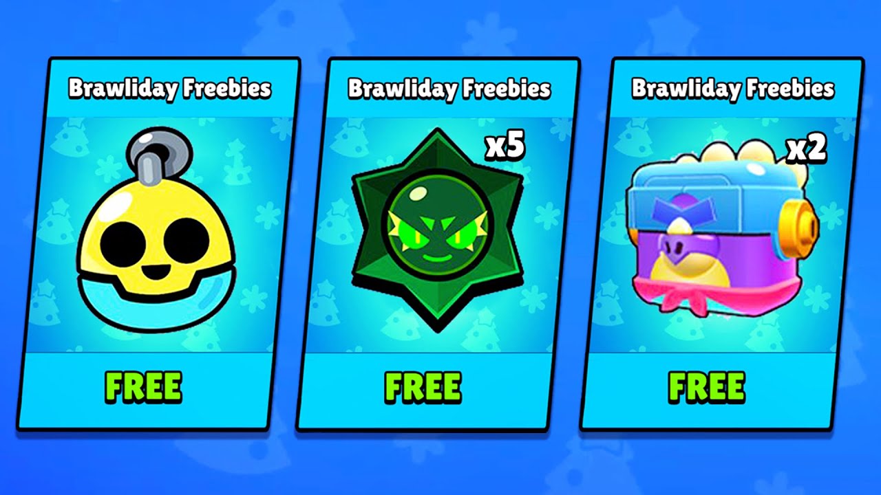 UPDATE: All Brawliday FREE Rewards & More!