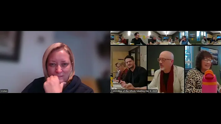 Committee of the Whole, December 9, 2025 Part 1 of 2