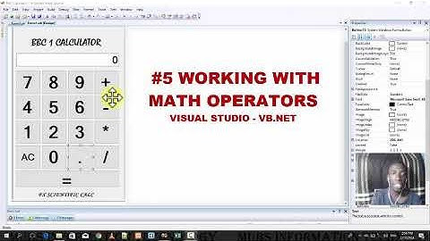 #5 Ssendi Samuel - Working with Mathematical Signs - Calculator VB. NET