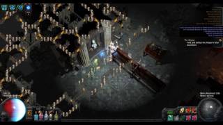 [POE][2.4] T13 Scriptorium map Two bosses fully clear deathless Pathfinder COC physical screenshot 2