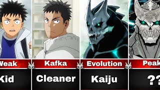 The Evolution Of Kafka Hibino in Kaiju no. 8