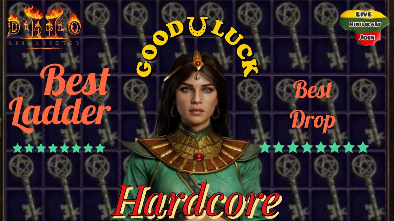 🔴Hardcore Sorceress🔴Diablo 2: Resurrected🔴 Start New Ladder🔴