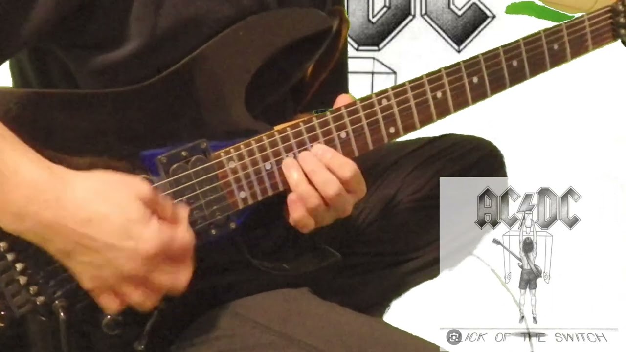 AC/DC Bedlam in Belgium. Guitar cover