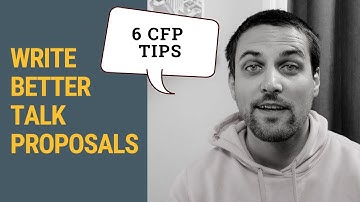 6 Tips For Creating Conference Talk Proposals - Call For Proposals Template