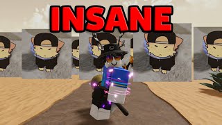 EMOTE ONLY VS 10 CATJARDS IN EVADE ROBLOX screenshot 2
