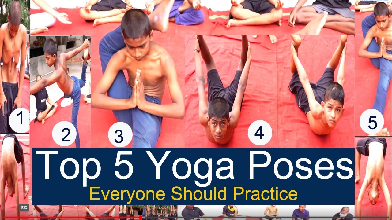 YOGA DAY SPECIAL | Top 5 Yoga Poses Everyone Should Practice For Good