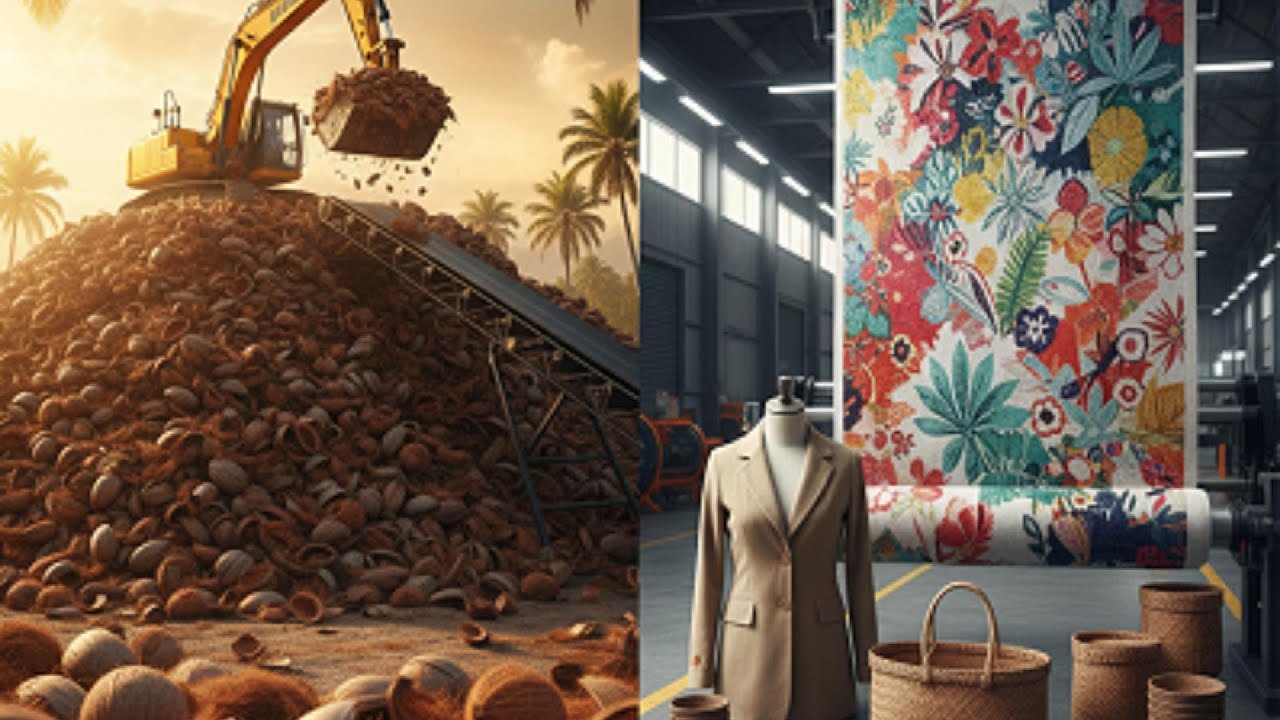 Optimizing the value of recycled coconut trees into high value biodegradable fabrics|X.ProcessTech