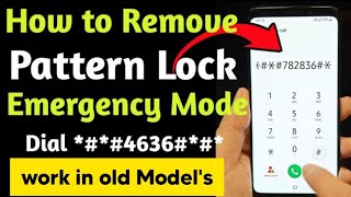 How to Remove Pattern Lock Any Samsung Mobile | New Trick 2021 screenshot 1