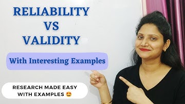 30. VALIDITY vs RELIABILITY | Reliability & Validity in Research | Interesting Examples #research