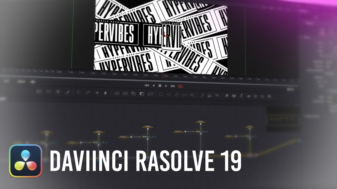Davinci Resolve 19 Tutorial Rolling Typography Motion Graphics in ...