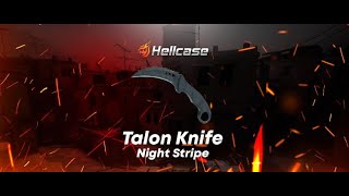 TALON KNIFE NIGHT STRIPE!? WE TRIED ALL KNIFES CASES | HELLCASE CASE OPENING - hellcase promo code