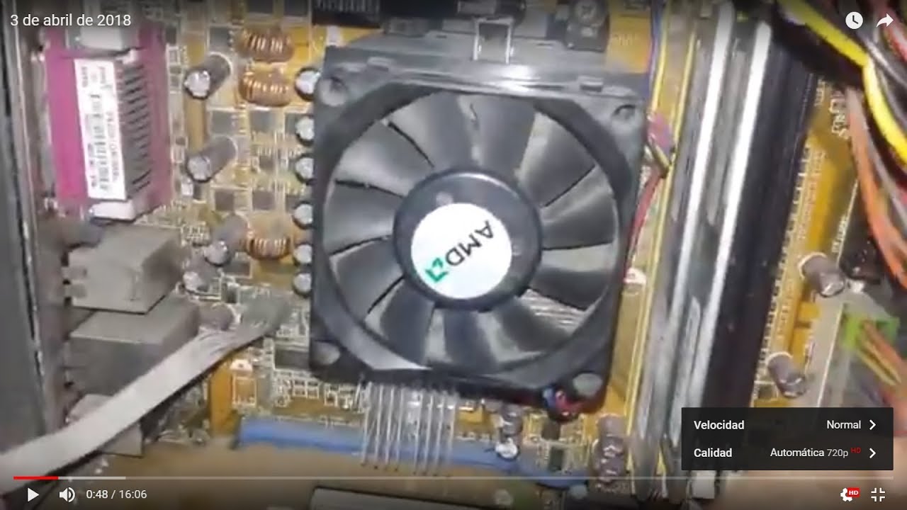 Canal JDB. Parte 1 de X. Me encontré tirada una PC AMD y vemos si anda. tampa