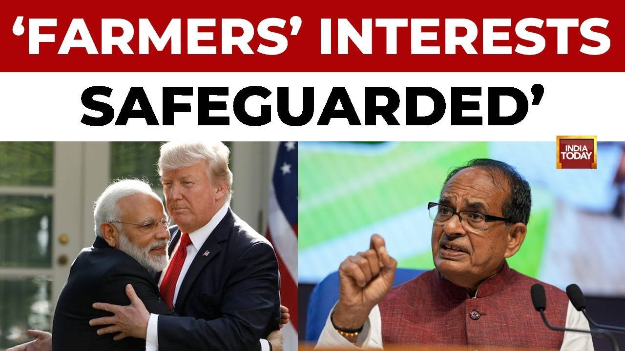 India-US Trade Deal: Shivraj Singh Chouhan Says, PM Modi Safeguarded Farmers' Interests