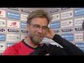 Jurgen Klopp before his first Merseyside derby