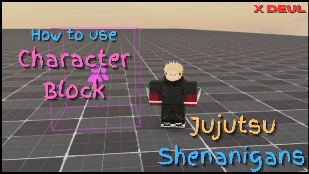 How to Use the Character Block in JJS (Skill Builder)