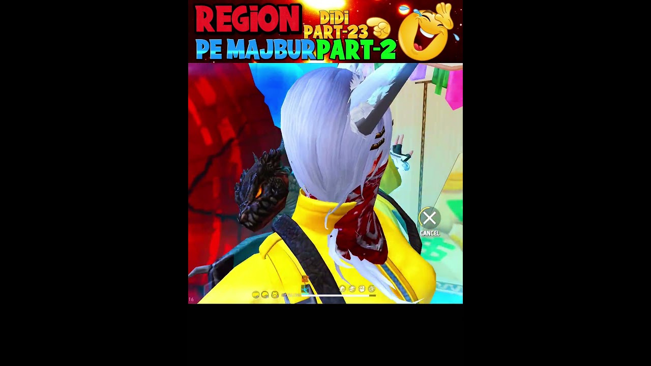 Region pe majbur 😂 (part-2) (didi part-23) |free fire funny moments| 