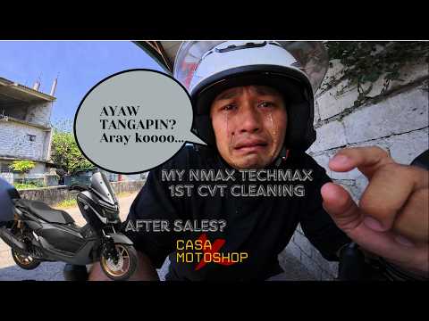 NMAX TECHMAX CVT CLEANING - AYAW TANGAPIN SA MGA CASA ?
