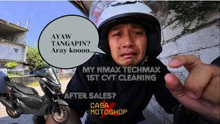 NMAX TECHMAX CVT CLEANING - AYAW TANGAPIN SA MGA CASA ?