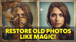 Restore Old & Moldy Photos Like Magic! | From Blurry to Clear in Minutes