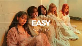 Le Sserafim - Easy (Acapella) Resimi