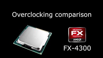 Overclock comparison