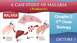Problem II  A case study of malaria Lecture 3 | Chapter 2 Class 9 Biology
