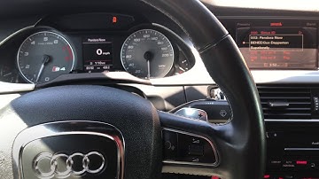 Audi S4 Activate Launch Control