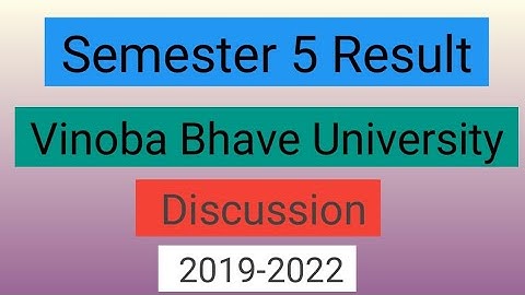 Vbu Semester 5 Result 2022 Discusssion || B.Sc Physics Honours Semester 5 Result @Eduphile