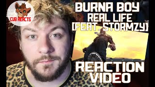 Burna Boy - Real Life feat. Stormzy - REACTION VIDEO \/\/ CUBREACTS