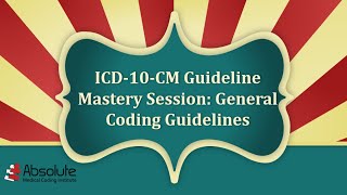 Semana 1 del curso de dominio de las directrices de la CIE-10-CM: Directrices generales de codifi... screenshot 4
