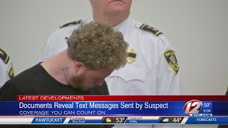 Court docs details texts sent by accused cop killer