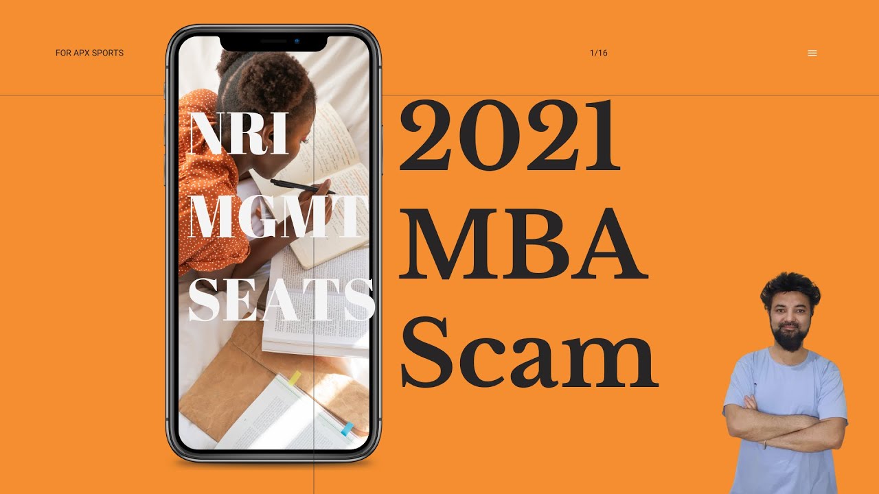 SCAM 2021 MBA Admissions | NRI & Management Seats Quota