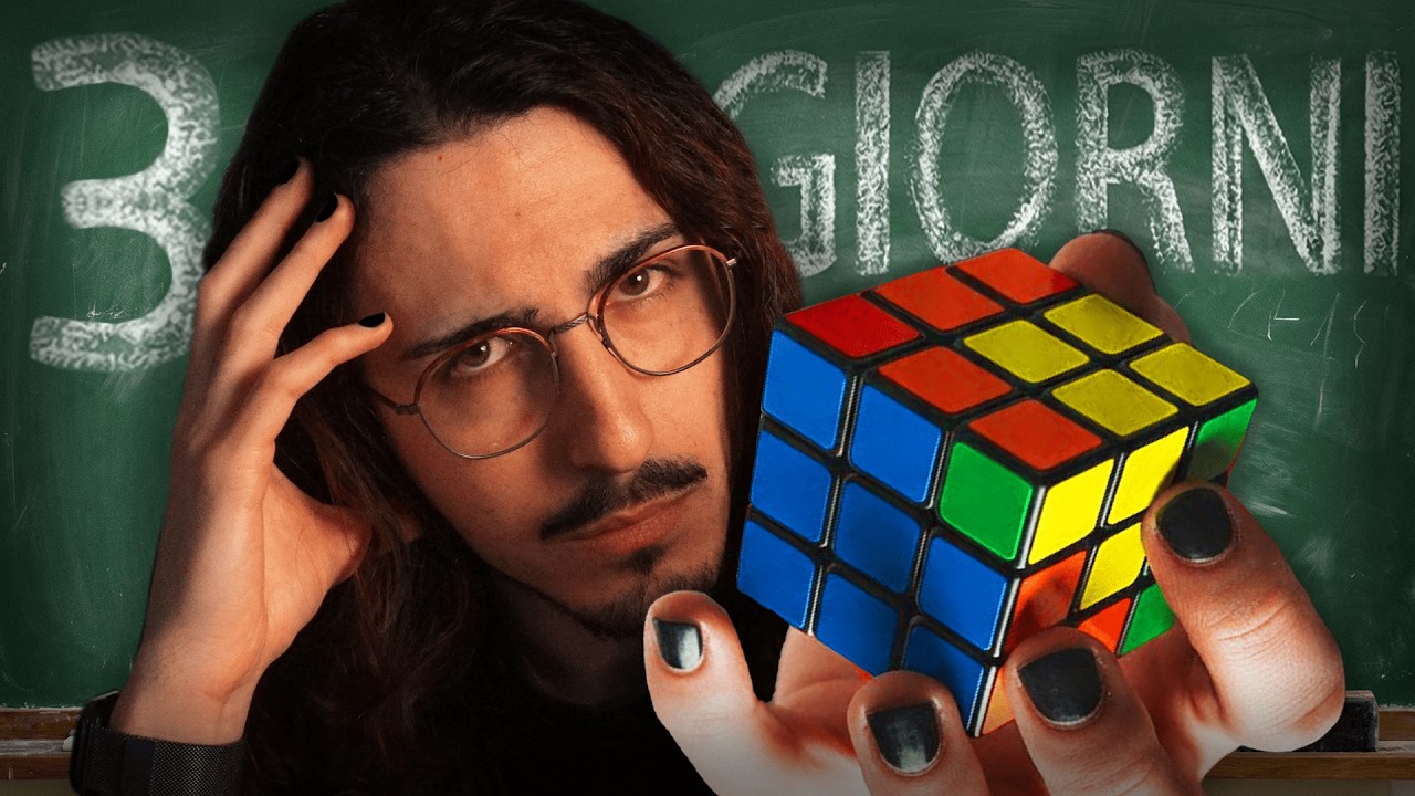 Ho provato a risolvere il Cubo di Rubik SENZA Tutorial.